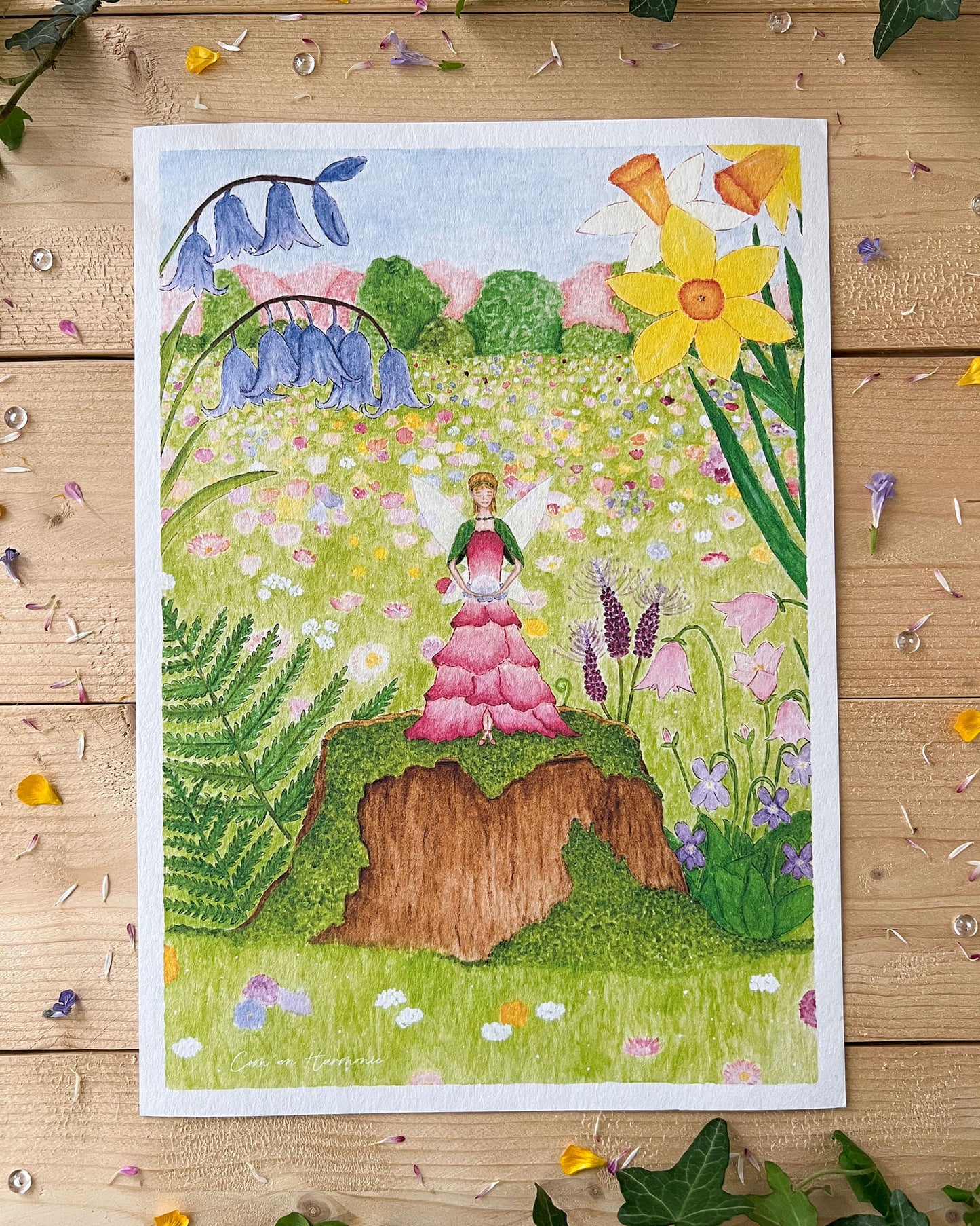 AFFICHE A4 - FÉE DU PRINTEMPS