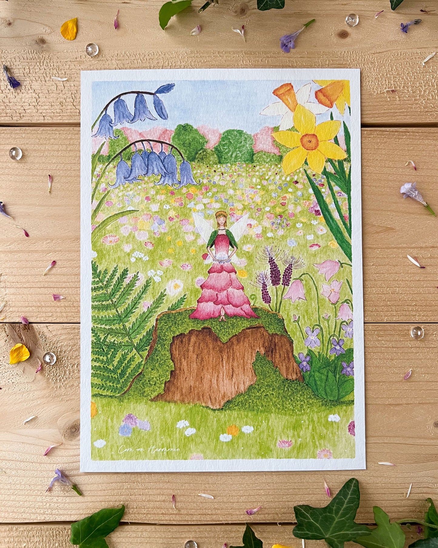 AFFICHE A5 - FÉE DU PRINTEMPS