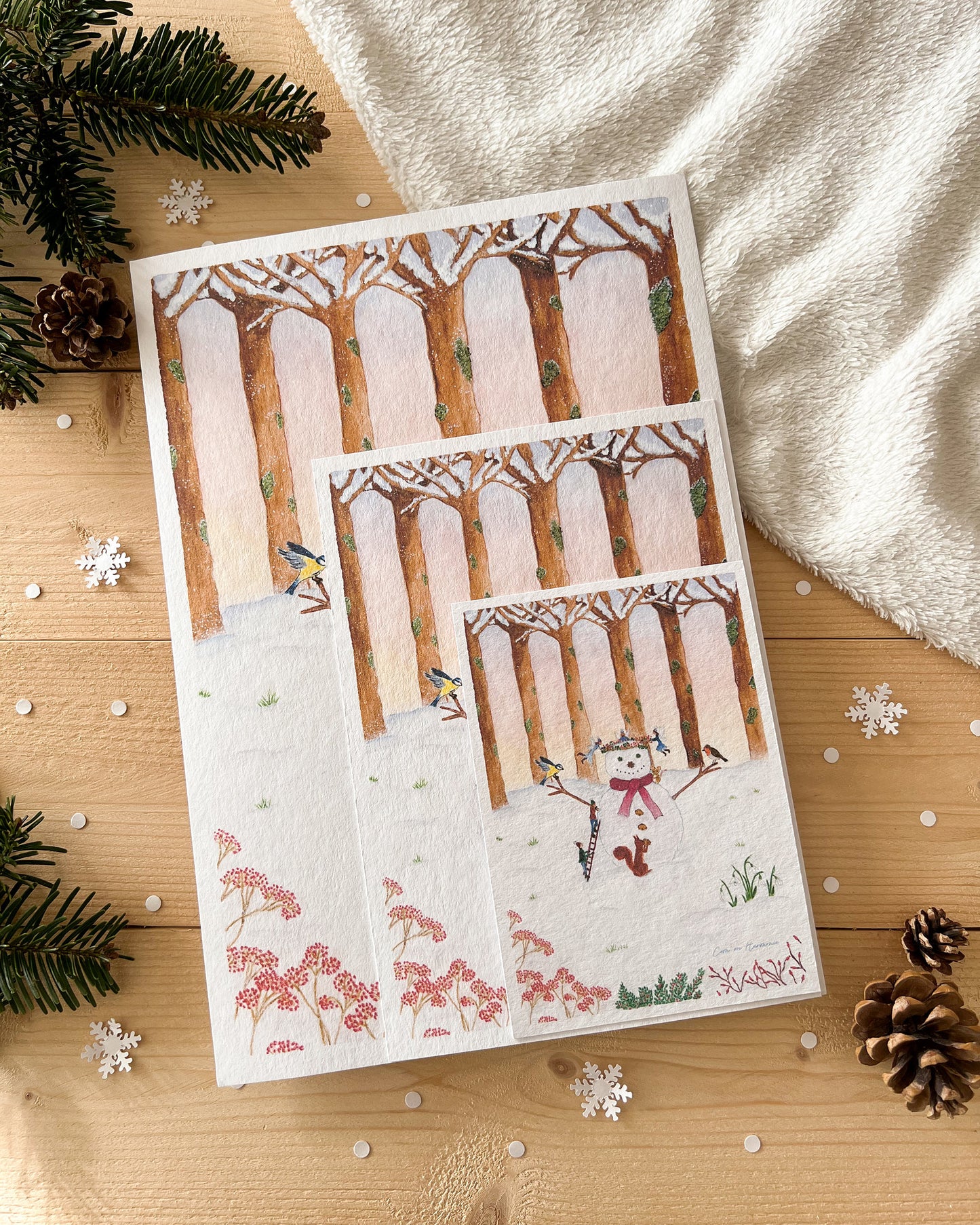 AFFICHE A5 - JOUR DE NEIGE