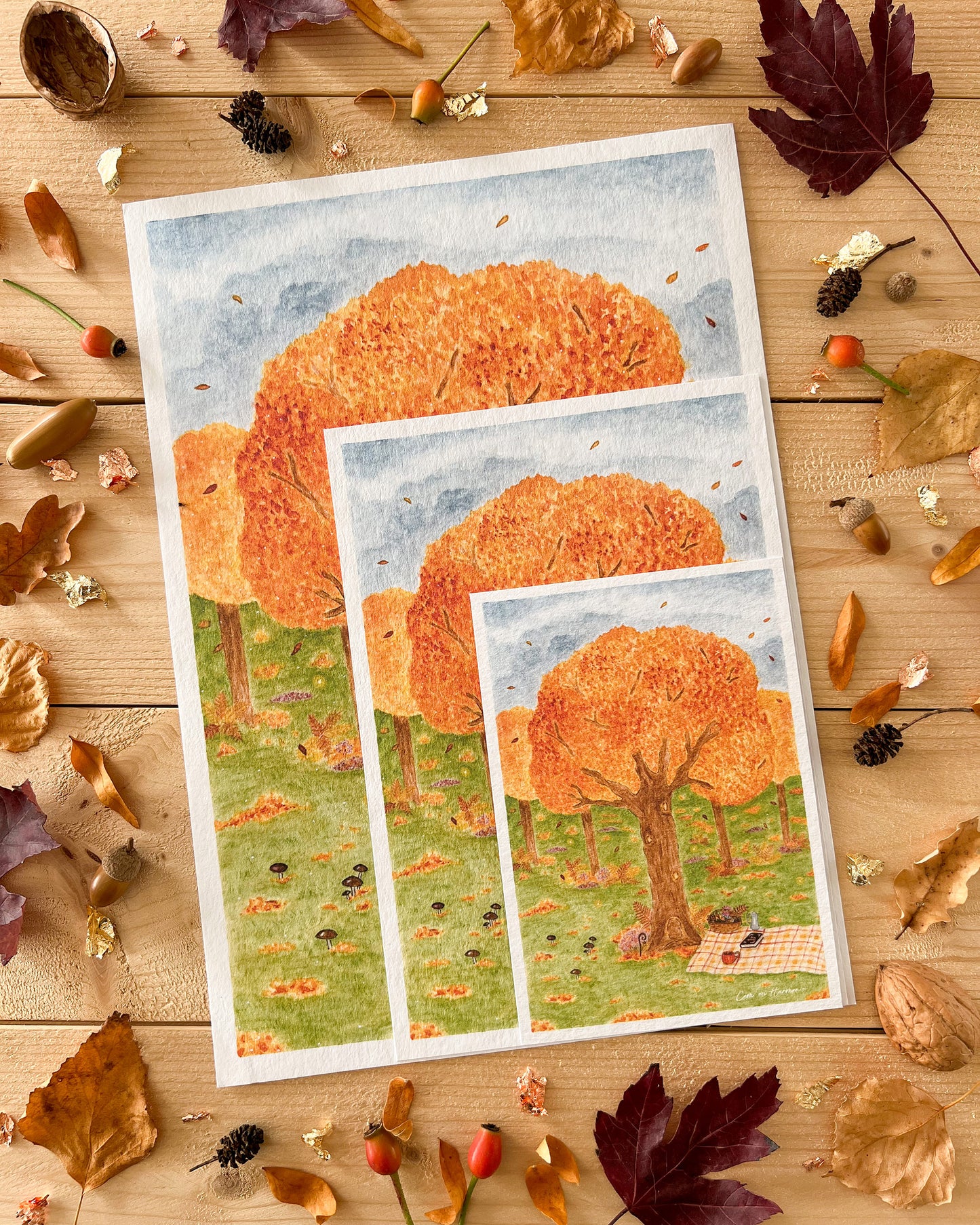 CARTE - SECRETS D'AUTOMNE