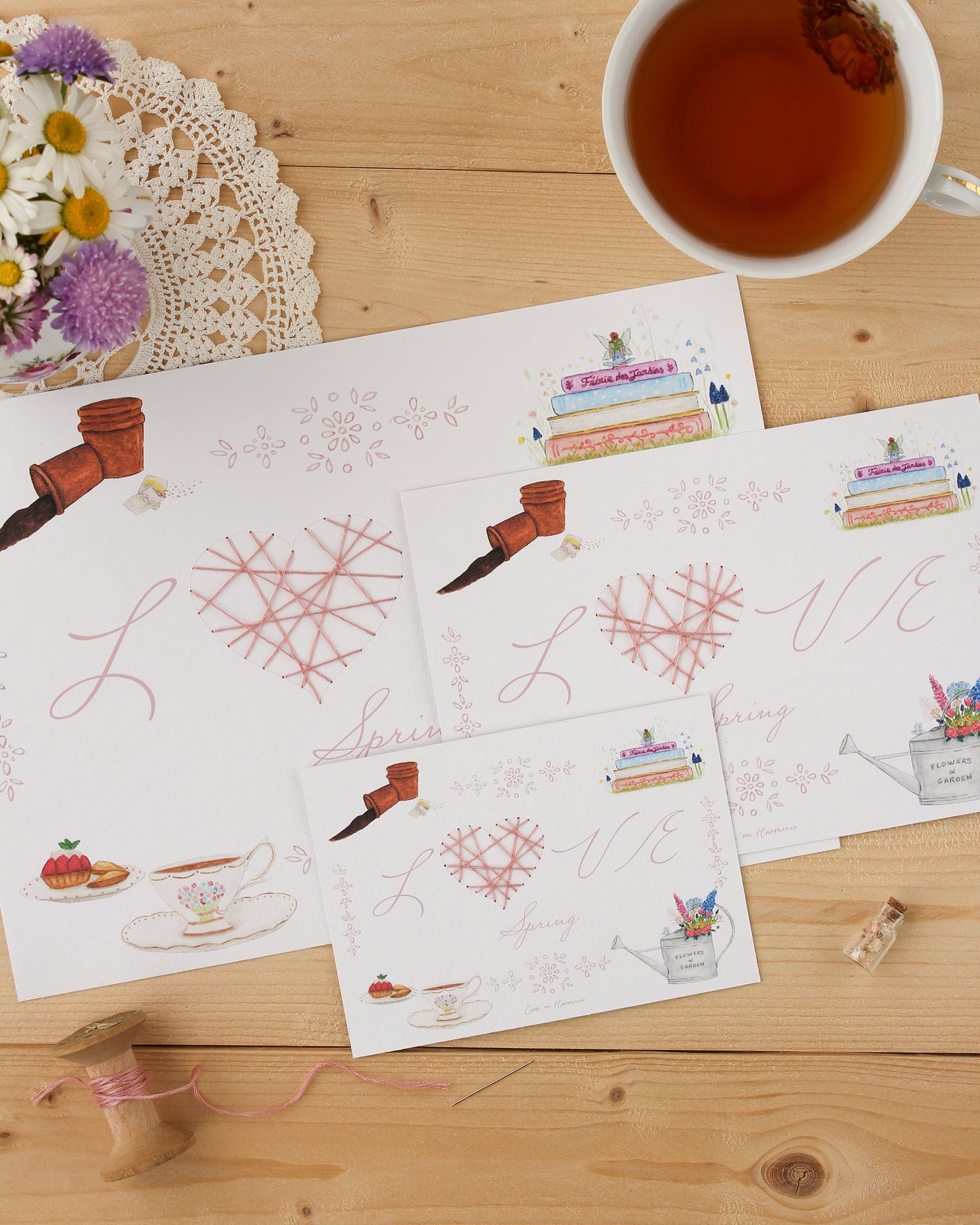 AFFICHE A4 - LOVE SPRING