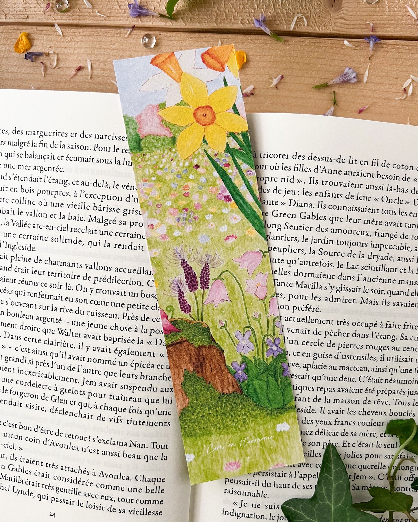 MARQUE PAGE - FÉE DU PRINTEMPS