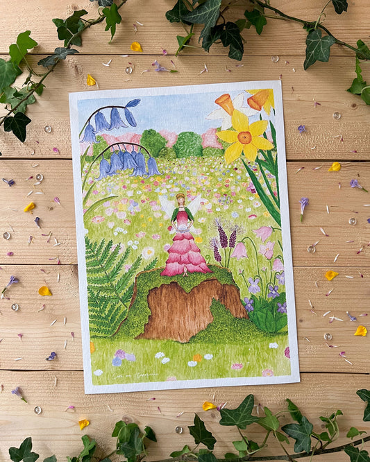 AFFICHE A4 - FÉE DU PRINTEMPS