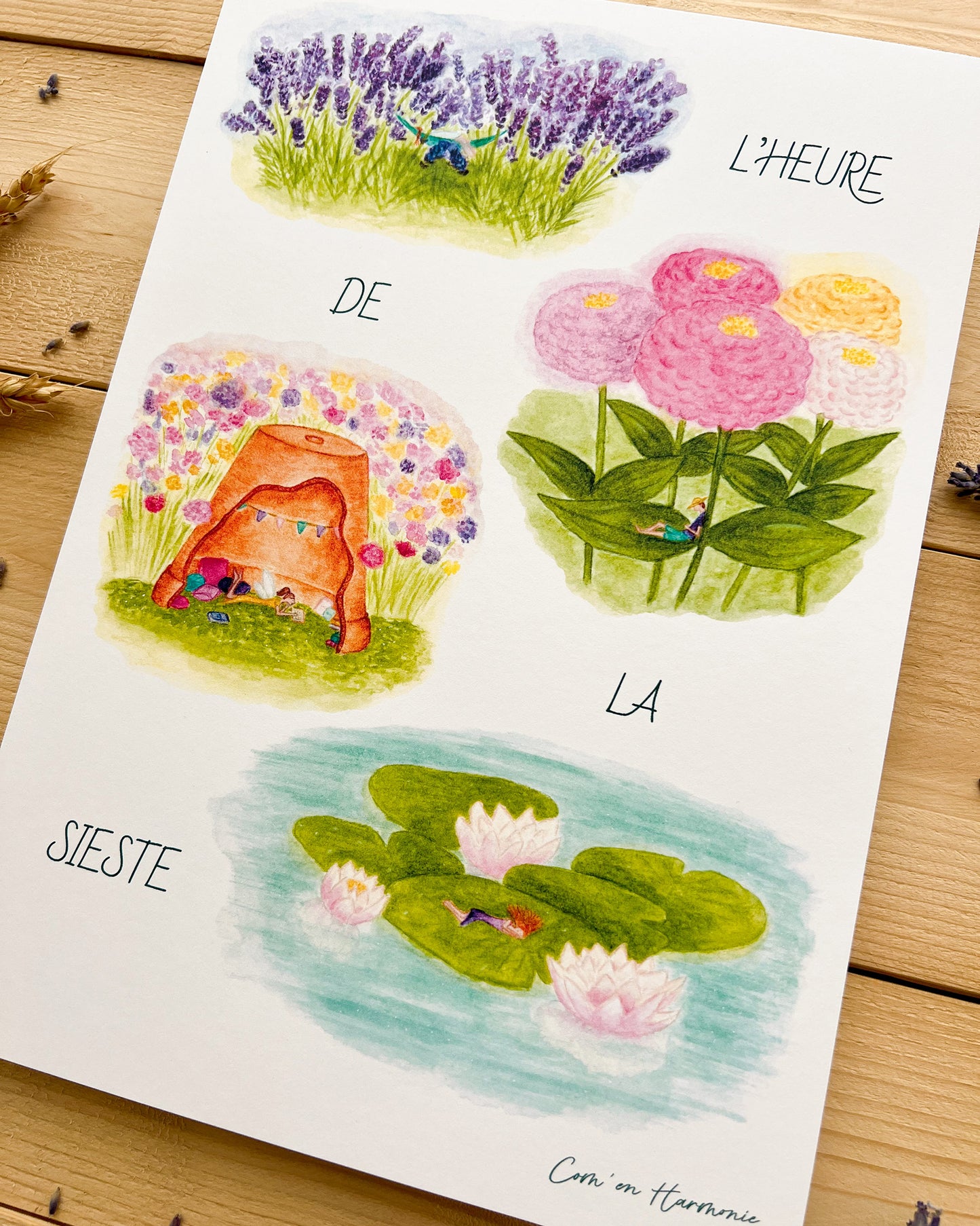 AFFICHE - L'HEURE DE LA SIESTE