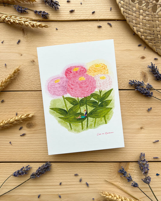 CARTE - FLEUR DE SIESTE