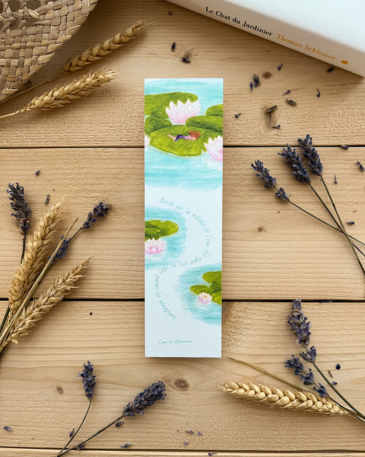 MARQUE PAGE - AQUA SIESTE